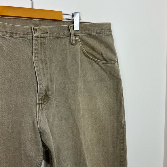 Vintage Wrangler Straight Leg Pants Sz 42x30 - Picture 4 of 10